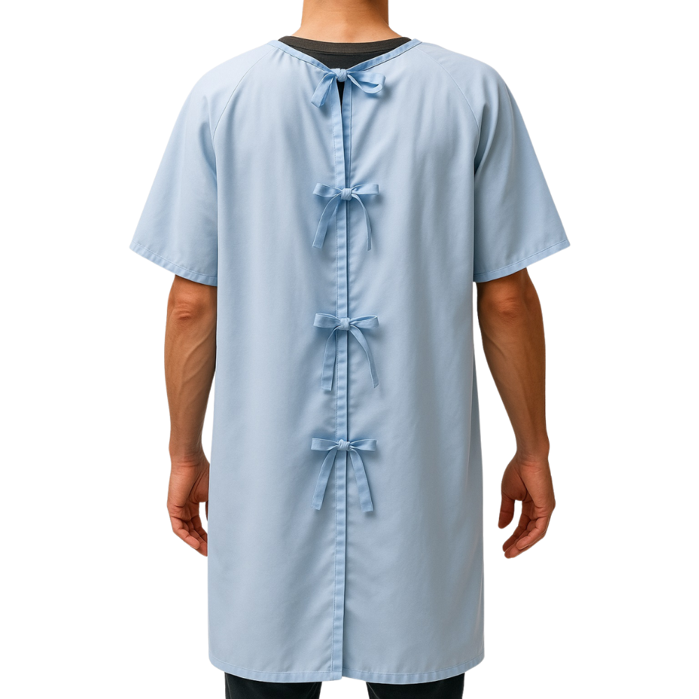 Camisola cirúrgica Percal branco - Imagem 2